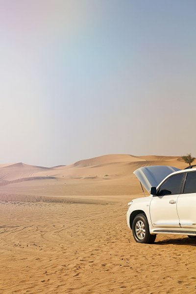 Араб в пустыне одинокий