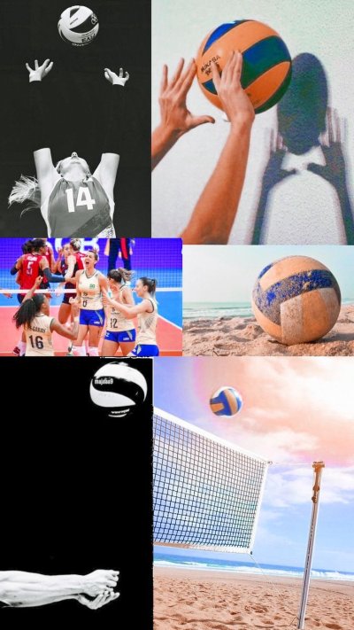 Волейбол коллаж