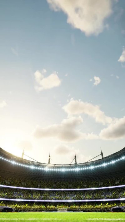 Фон вечернего стадиона