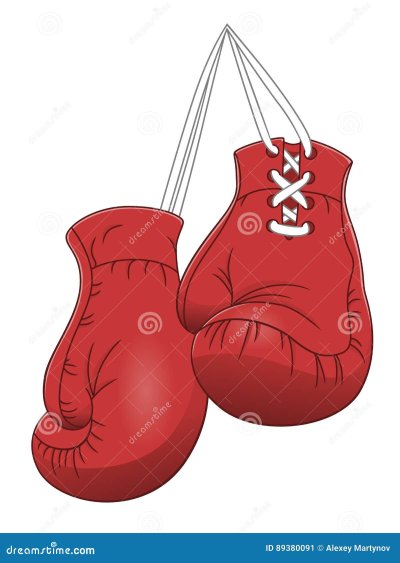 БОКСНЫЕ перчатки вектор