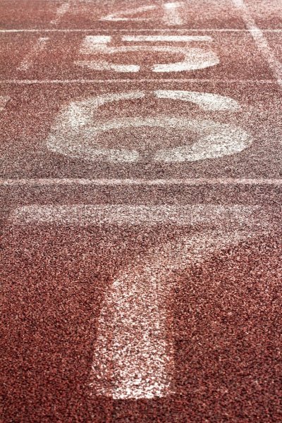 Running track texture