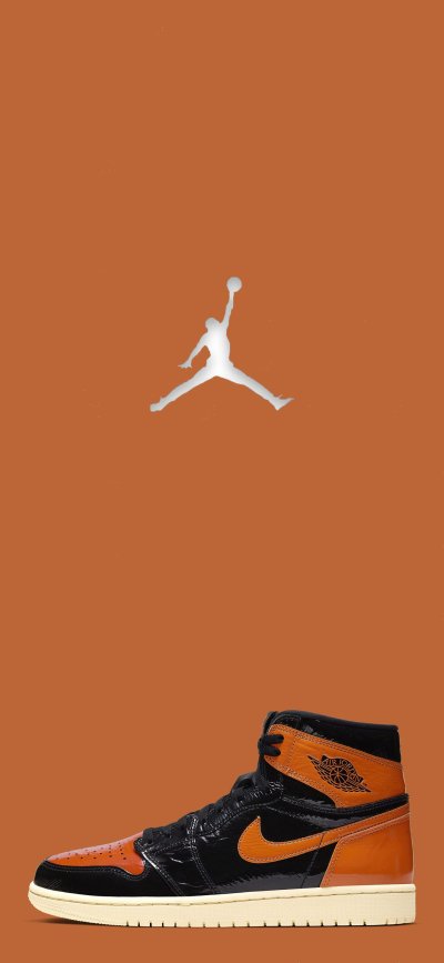 Nike Air Jordan оранжевые