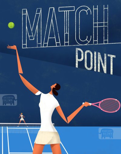 Теннис плакат