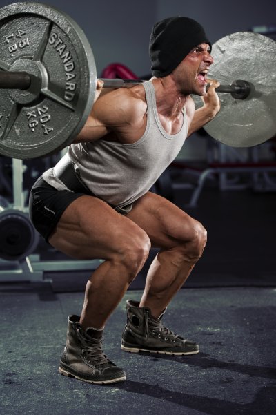 Приседания со штангой