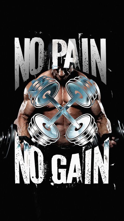No Pain no gain обои