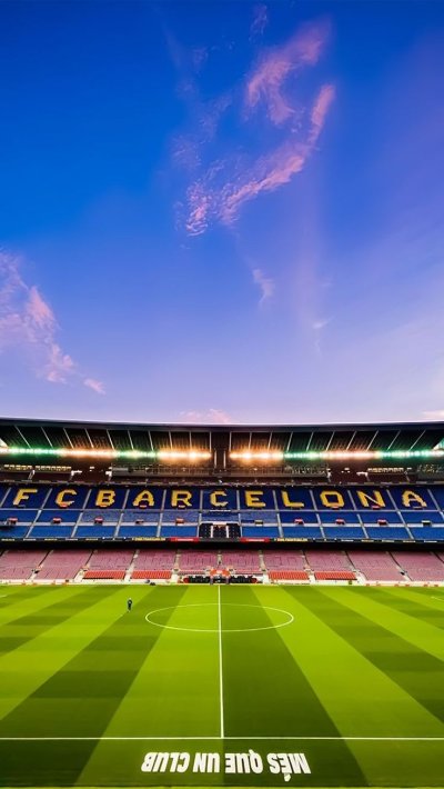 Футбольное поле Камп ноу