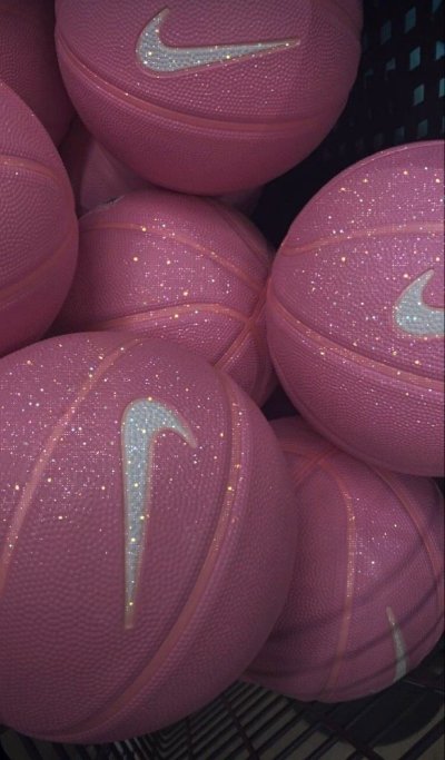 Баскетбольный мяч найк розовый