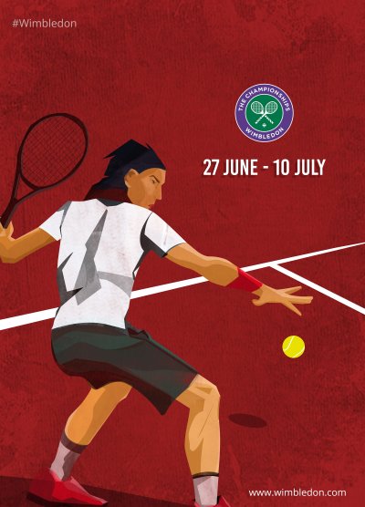 Теннис плакат