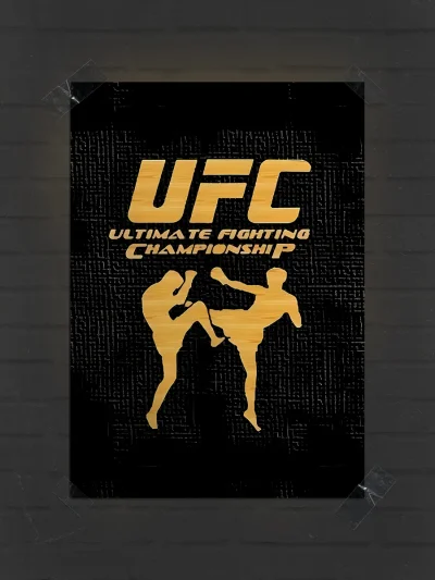 UFC надпись