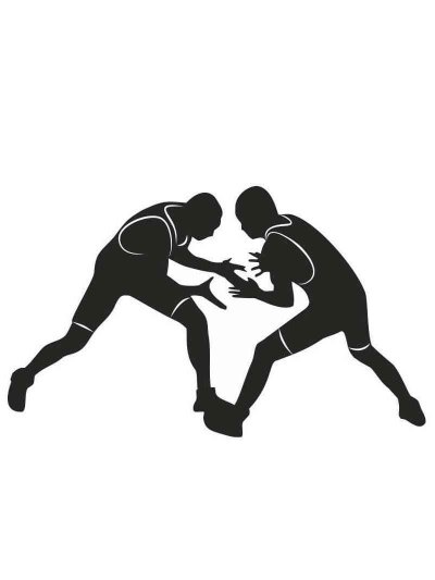 Вольная борьба вектор