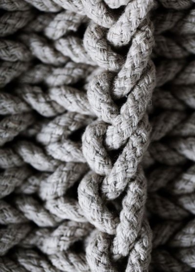 Крупная вязка текстура
