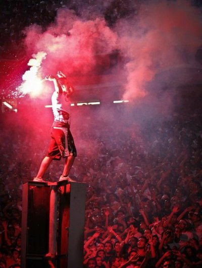 Футбольные фанаты