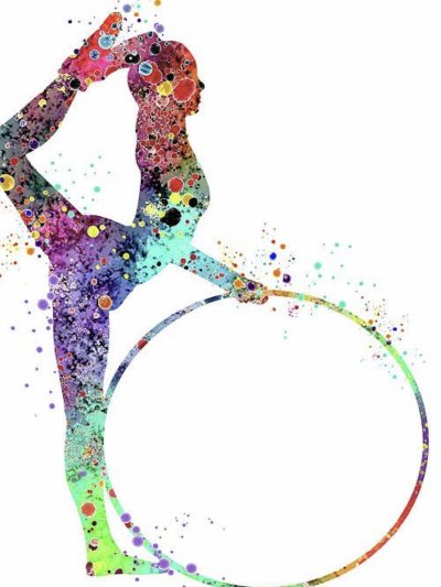 Художественные гимнастки рисунки