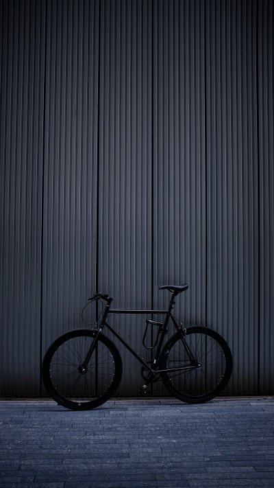 Черный велосипед