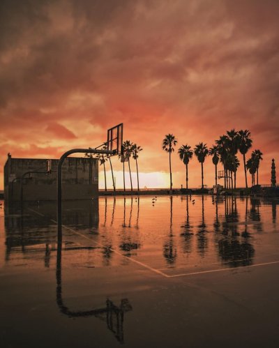 Венис Бич Калифорния площадка