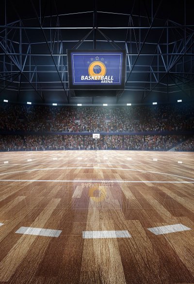 Паркет на баскетбольных площадках NBA