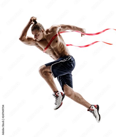 Спортсмены в движении