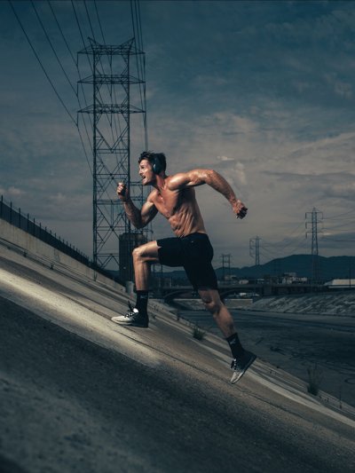 Бегающий человек