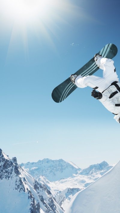 Горы сноуборд