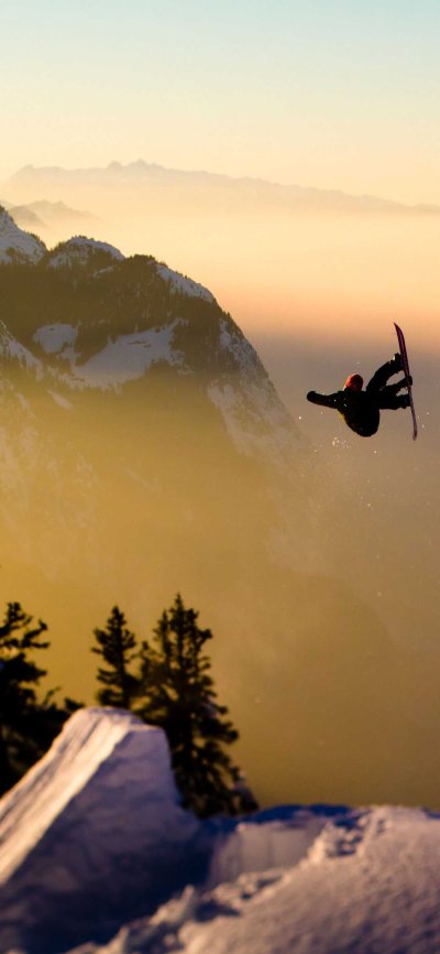 Горы сноуборд