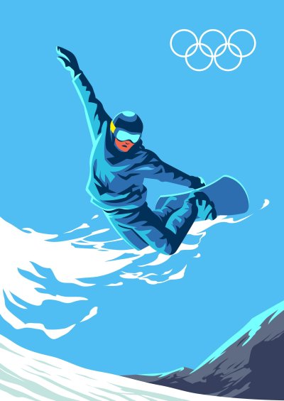 Сноуборд Постер