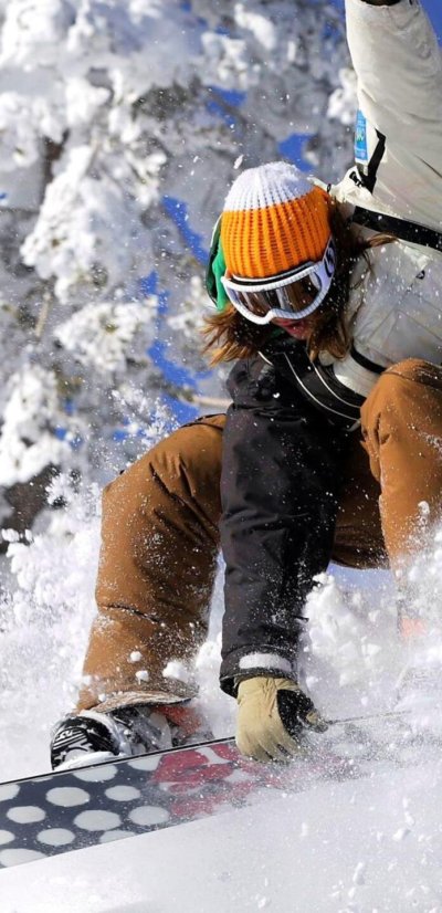 Зимние забавы сноуборд