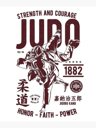 Дзюдо вектор