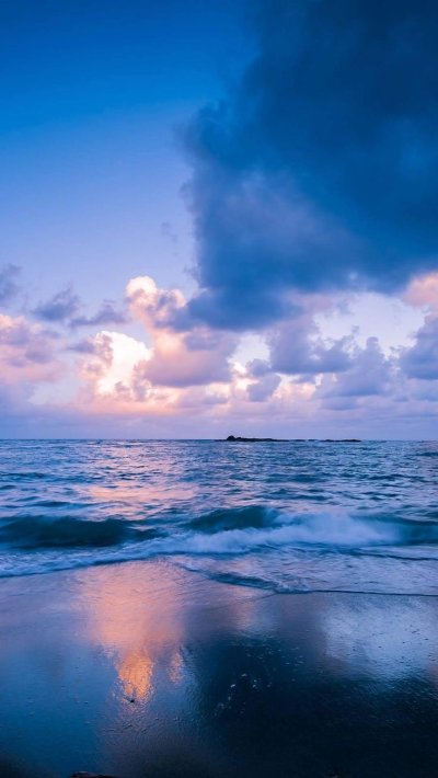 Море Прибой Горизонт