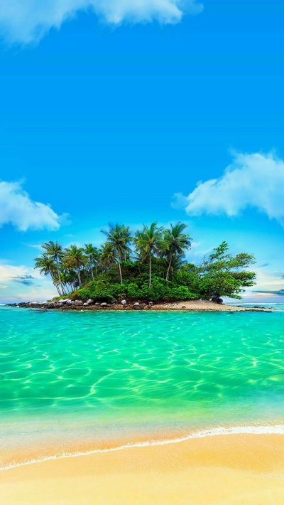 Тропический пляж