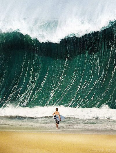 Огромное ЦУНАМИ волны Лос Анджелес