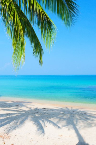 Красивый пляж