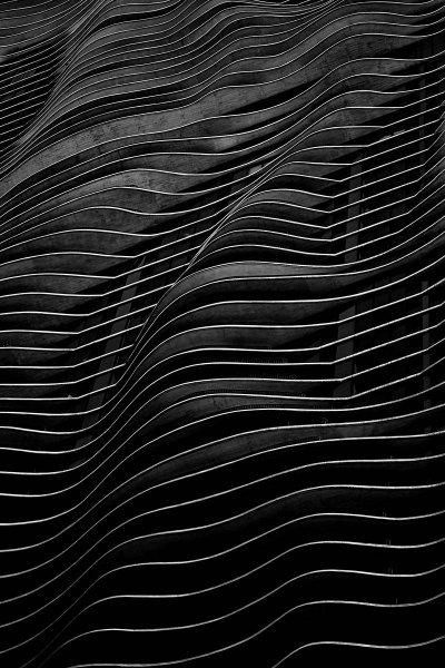 Обои с волнистыми линиями