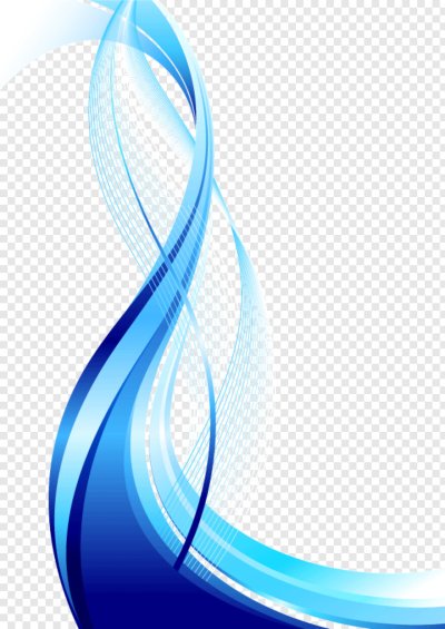 Абстрактные линии на белом фоне