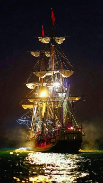 Летучий голландец огни Святого Эльма