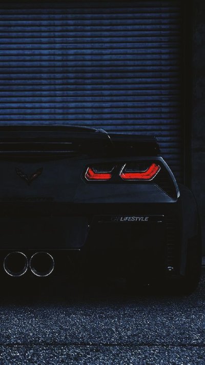 Chevrolet Corvette back .