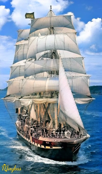 Крузенштерн парусник