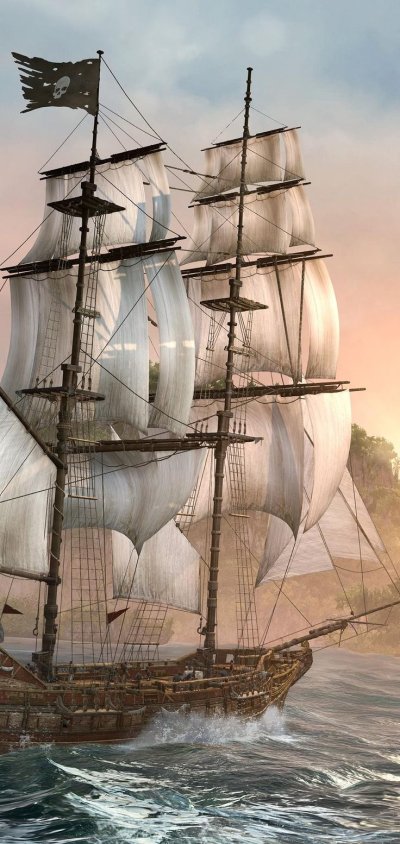 Пиратский корабль