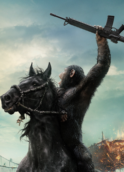 Планета обезьян война