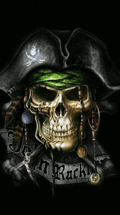 Веселый Роджер пираты Карибского моря