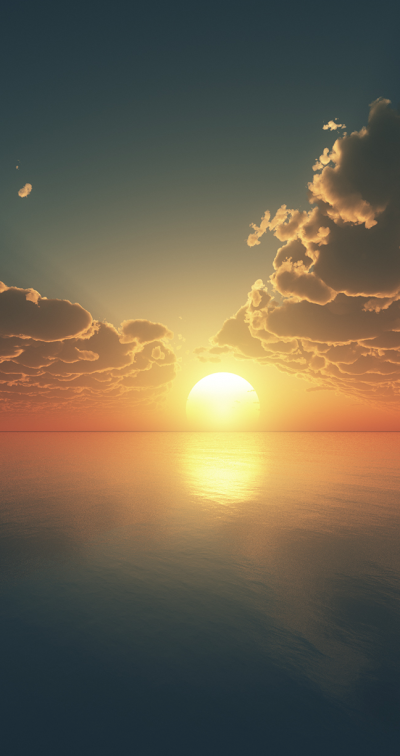 Красивый рассвет