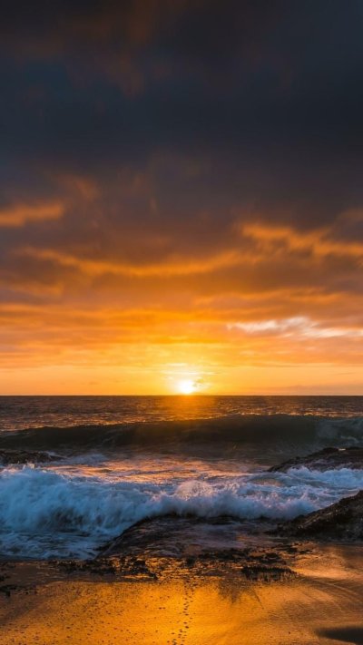 Тихий океан закат