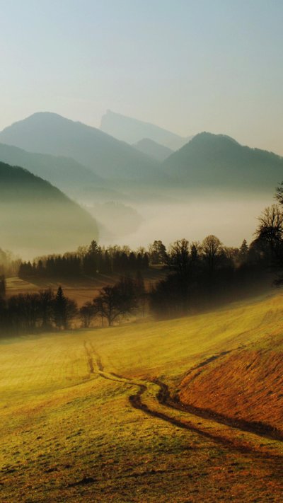 Горы в тумане