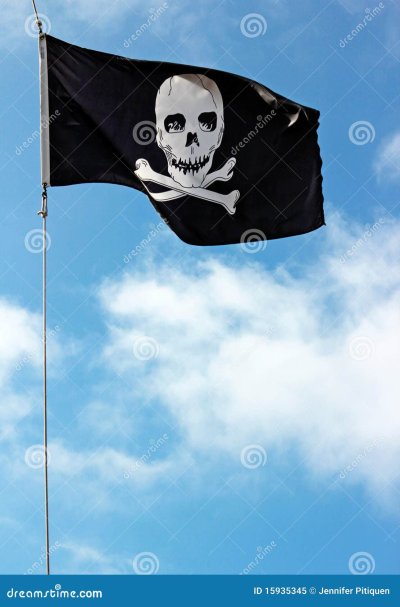 Флаг с черепом