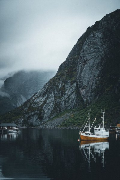 Лодка в тумане