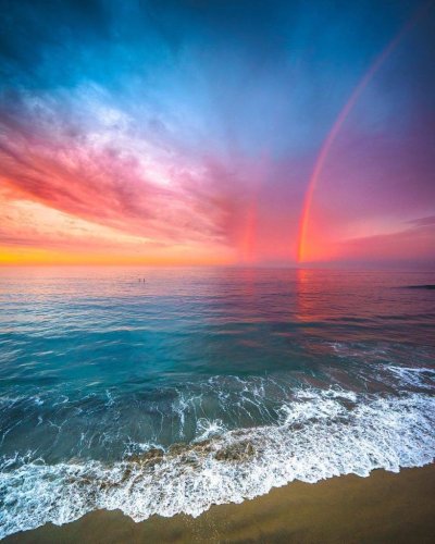 Радуга над морем