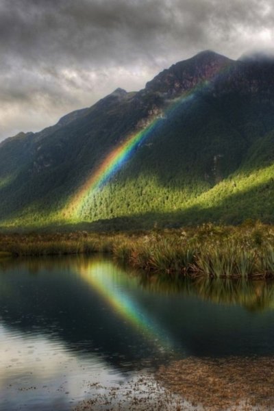 Радуга в горах