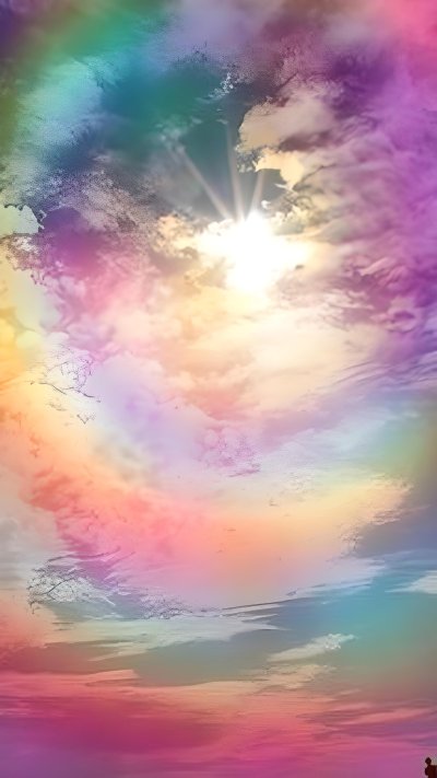 Радужные облака