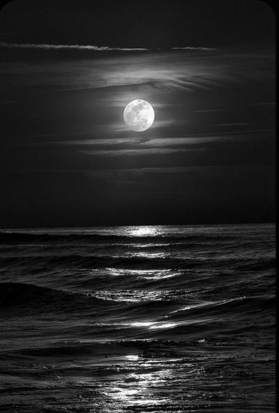 Ночь в море