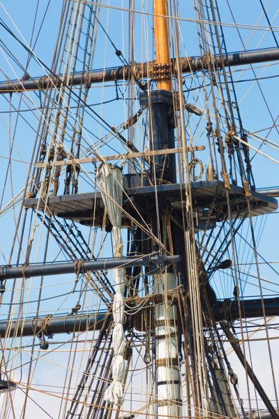 Мачта парусного корабля
