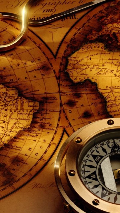 Старинный компас